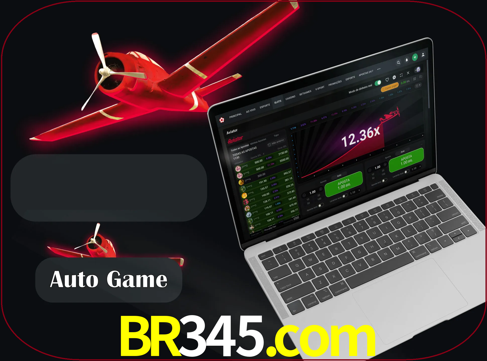 No modo automático, os jogos apostam e sacam seu dinheiro automaticamente.