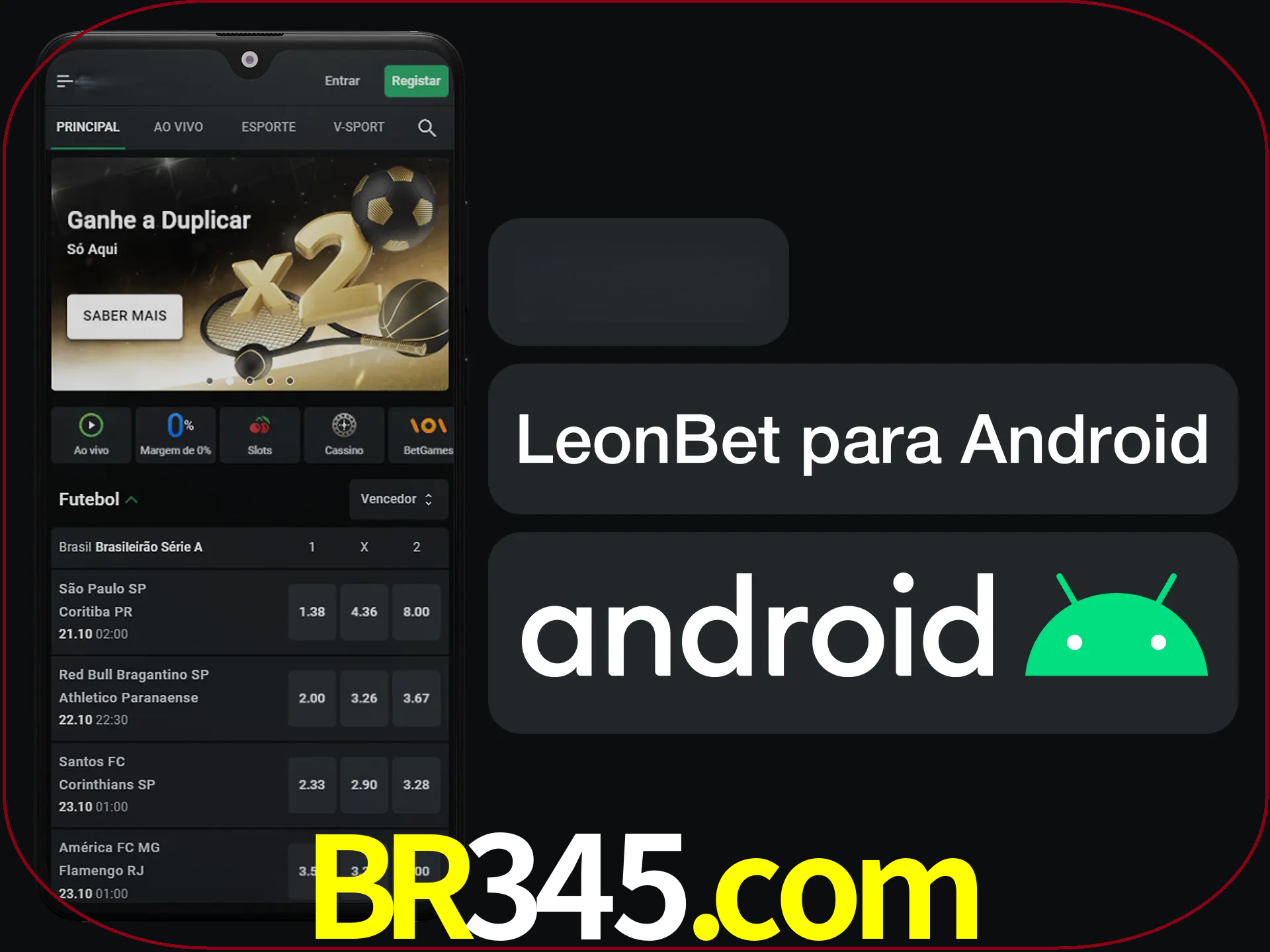 Adquira sua versão poket de LeonBet.